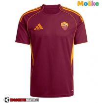 Moške Nogometnih dresov AS Roma Domači 2025-26 Kratki rokavi